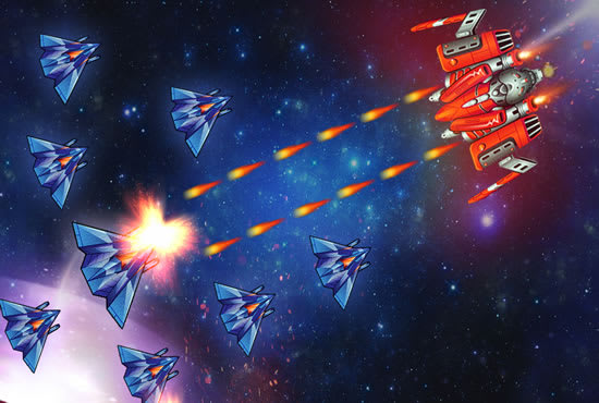 Gig Preview - Sell space shooter source code multiplayer game ios android