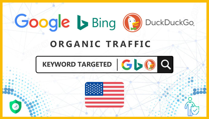 Gig Preview - Drive organic google,bing,duckduckgo 24h non stop usa traffic