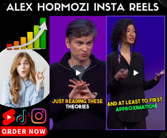 Gig Preview - Edit instagram reels with alex hormozi, youtube shorts and tiktok videos