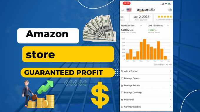 Gig Preview - Do 2 step amazon dropshipping full store management fbm