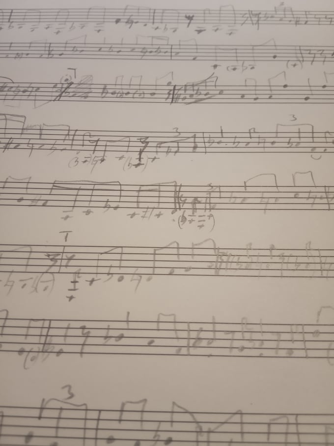 Gig Preview - Convert handwritten or PDF music into a professional music sheet