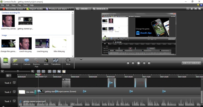 Gig Preview - Do camtasia video editing