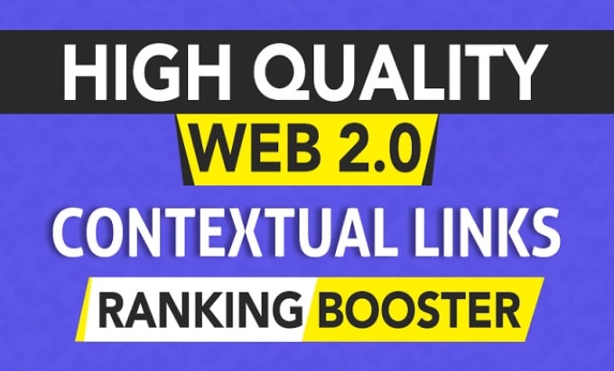 Gig Preview - Provide you manual web 2 0 contextual backlinks