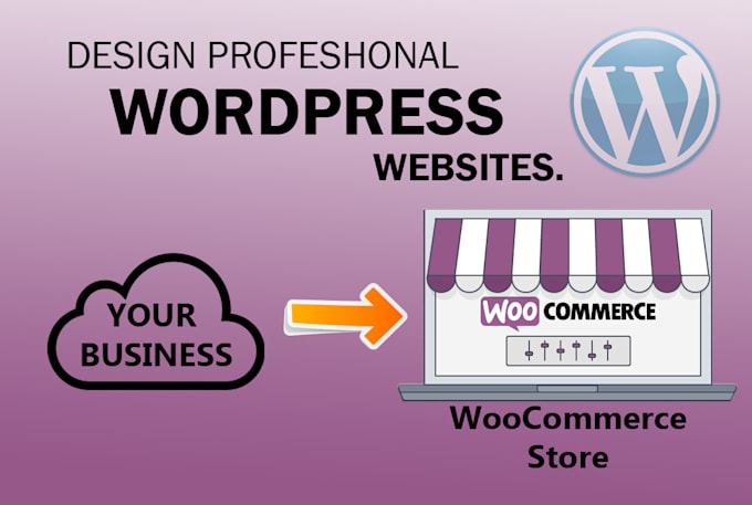 Gig Preview - Build ecommerce wordpress websites