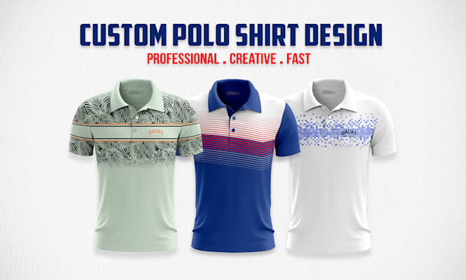 Gig Preview - Design polo shirts for golf, sports, uniform, pod and merch