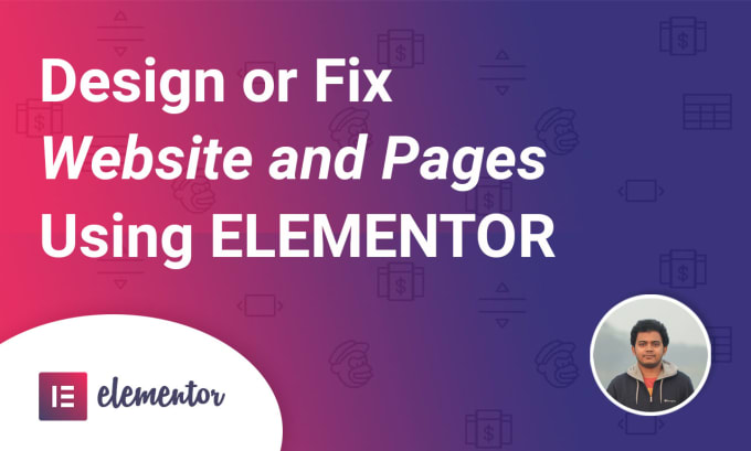 Gig Preview - Design, develop and clone wordpress websites by elementor pro