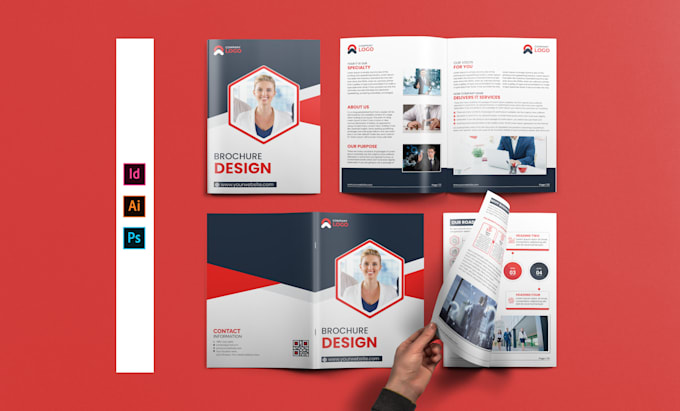 Gig Preview - Do company profile, brochure, booklet, trifold brochure, annual report design