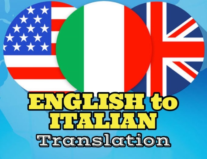 Gig Preview - Deliver flawless english into italian translations