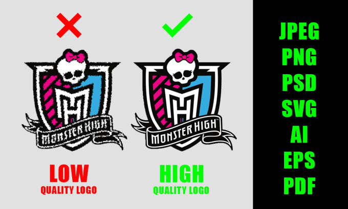 Bestseller - redraw vector trace your logo perfectly, vector tracing