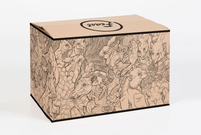 Gig Preview - Create a custom illustration for your packaging