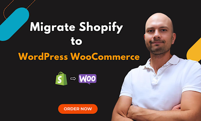 Gig Preview - Convert migrate ecommerce shopify to wordpress woocommerce