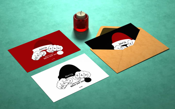 Gig Preview - Create funny motivational christmas cards with your name