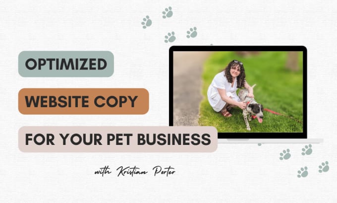 Gig Preview - Craft valuable, optimized website copy for your pet business