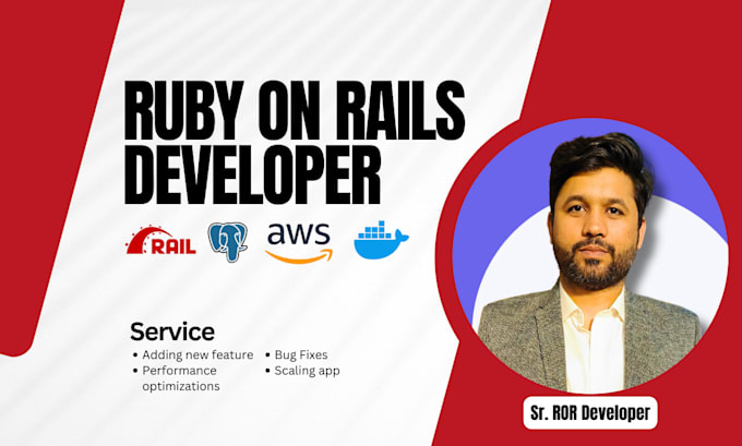 Gig Preview - Develop ruby on rails applications and resolve issues