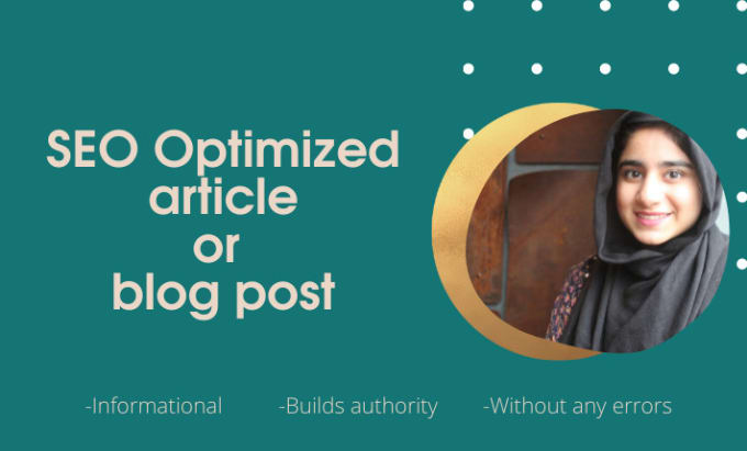 Gig Preview - Write surfer SEO optimized articles and blogposts