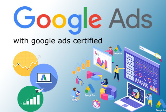 Gig Preview - Create and manage your google ads adwords PPC campaigns