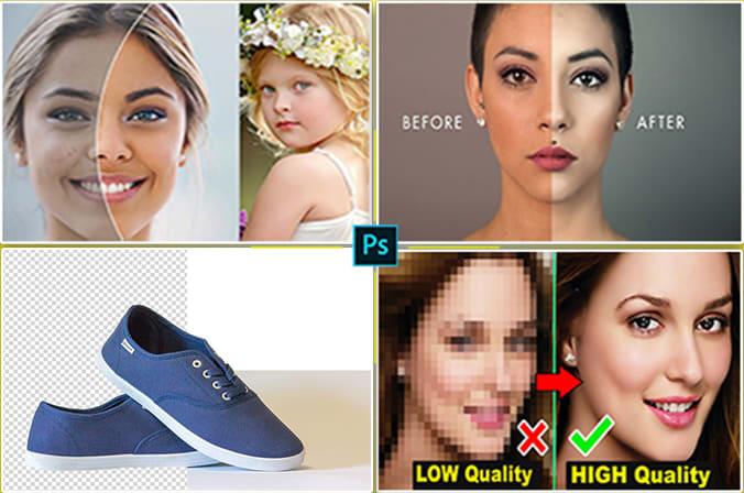 Gig Preview - Do editing, retouching, enhancing and resizing to your image