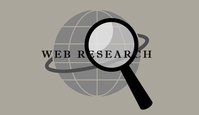 Gig Preview - Conduct web research on any topic