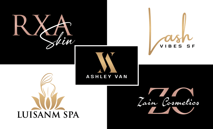 Gig Preview - Do cosmetic, beauty spa, hair salon and signature logo