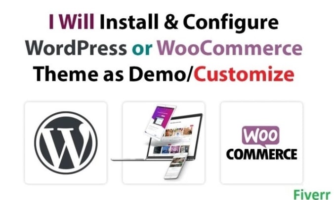 Gig Preview - Install and setup wordpress or woocommerce themes like a demo