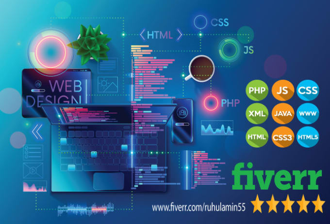 Gig Preview - Make html, css, php, wordpress, javascript issues complete website