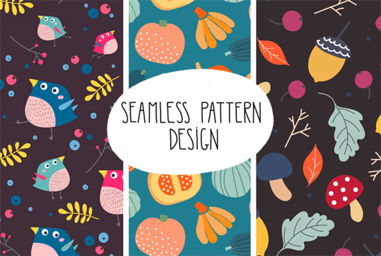 Gig Preview - Create a seamless vector pattern for fabric and any surface