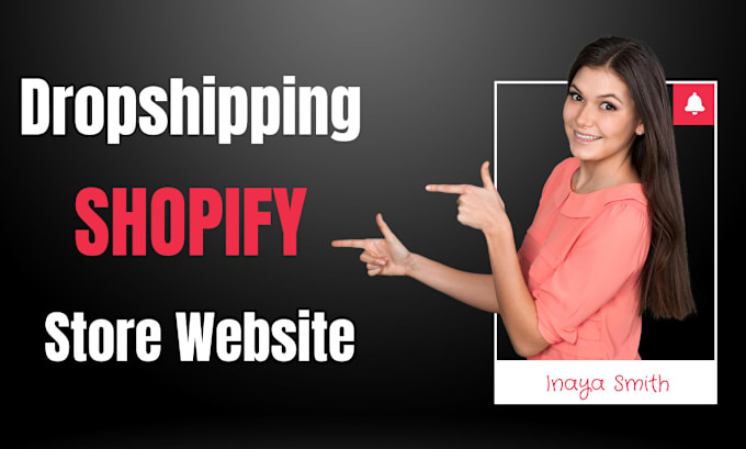 Gig Preview - Create shopify store and dropshipping shopify store