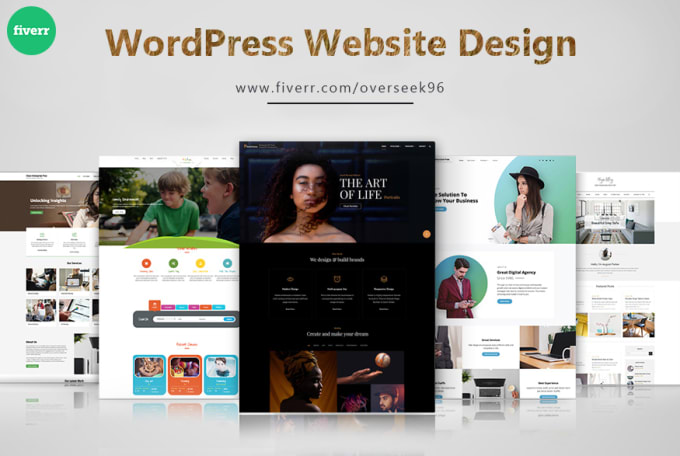 Bestseller - build a mobile responsive wordpress website design for you