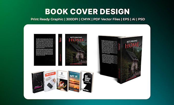 Gig Preview - Design print ready professional book cover design or ebook cover design