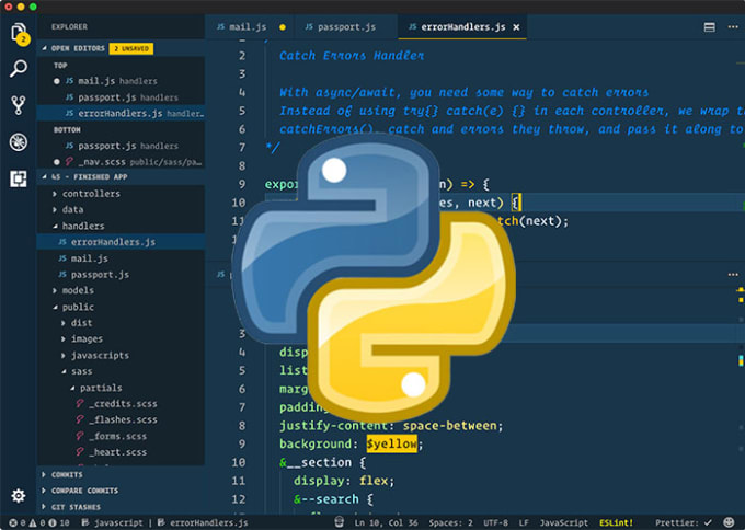 Gig Preview - Write python code for you