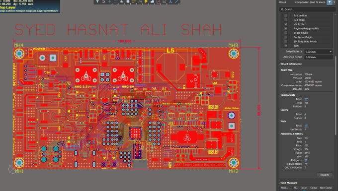 Gig Preview - Make any schematic desgin and pcb layout