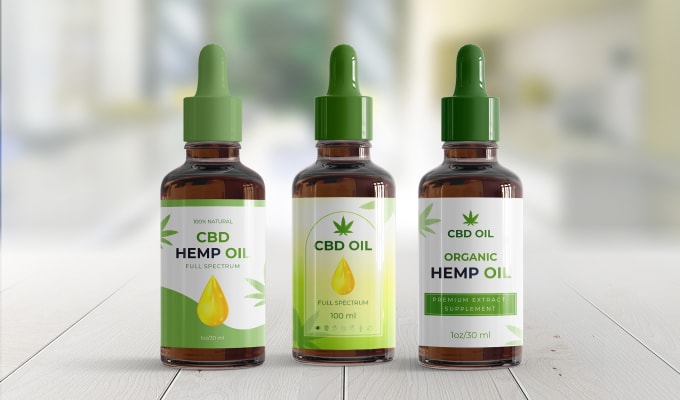 Gig Preview - Design hemp or cbd product packaging box and label