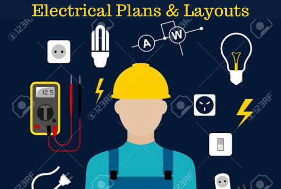 Gig Preview - Design electrical plans from architectural plan