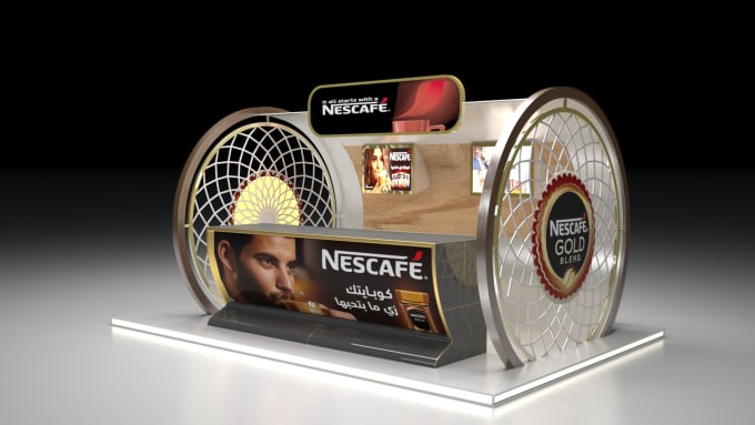 Gig Preview - Design kiosk,exhibition stall, store decor