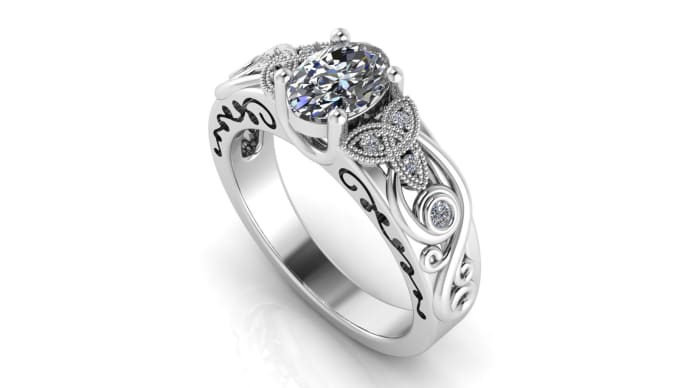 Gig Preview - Design your engagement rings for 3d printing and manufacturing