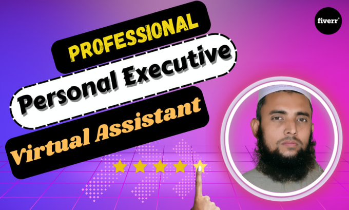 Gig Preview - Become personal executive virtual assistant creative VA pa