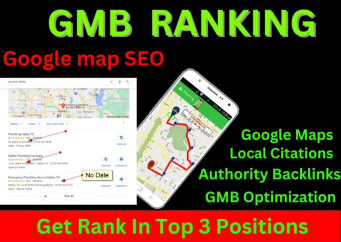 Gig Preview - Optimize google my business listing for local SEO gmb ranking