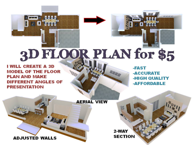 Gig Preview - Model your floor plan