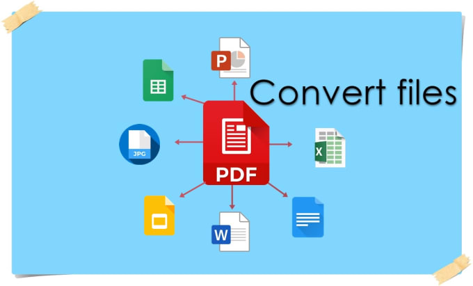 Gig Preview - Do convert pdf to excel, word, pptx, google sheet