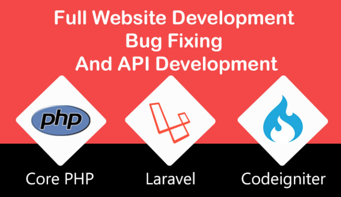 Gig Preview - Be your PHP laravel developer  or codeigniter developer