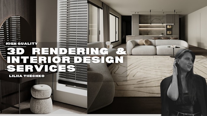 Bestseller - do interior design and 3d render architecture, exterior