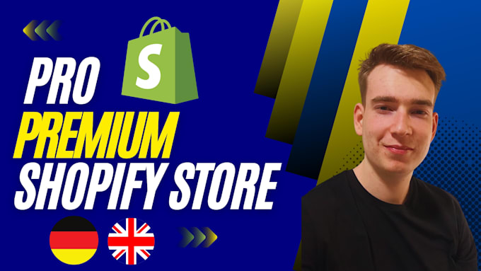 Gig Preview - Create your premium shopify store