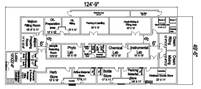 Gig Preview - Draw anything in autocad 2d, architectural plans, house plan