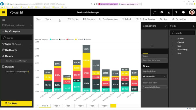 Gig Preview - Be your power bi reporting consultant