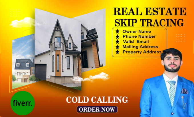 Gig Preview - Do real estate skip tracing and cold calling services