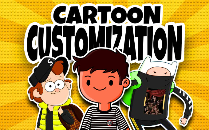 Gig Preview - Customize your favorite cartoon character