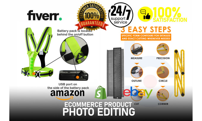 Gig Preview - Do amazing ecommerce product photo editing for amazon, shopify