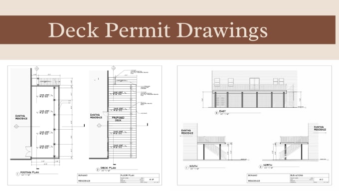 Gig Preview - Draw deck plans for permit