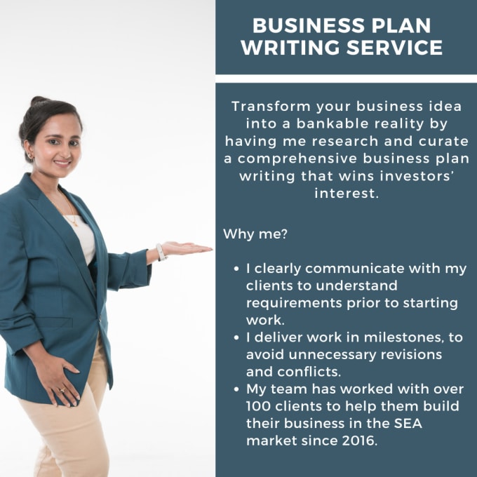 Gig Preview - Curate business plan for the sea market