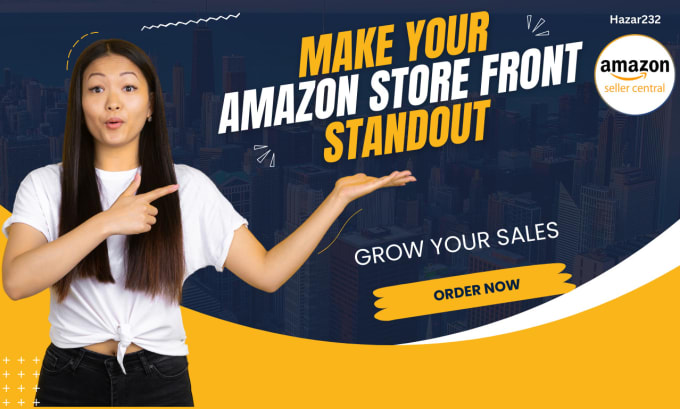 Gig Preview - Setup amazon storefront design or amazon brand store